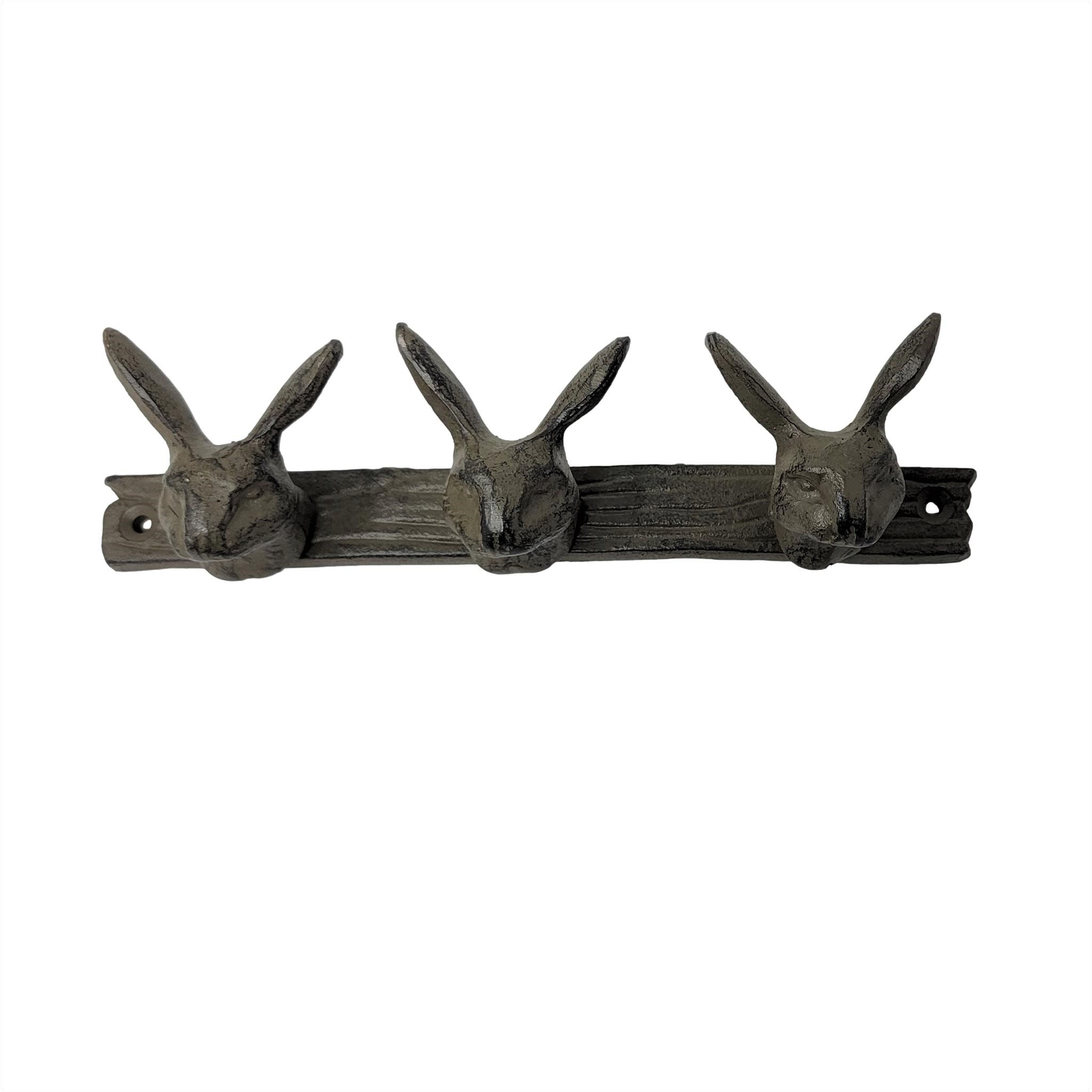 Cast Iron Rabbit Wall Hook