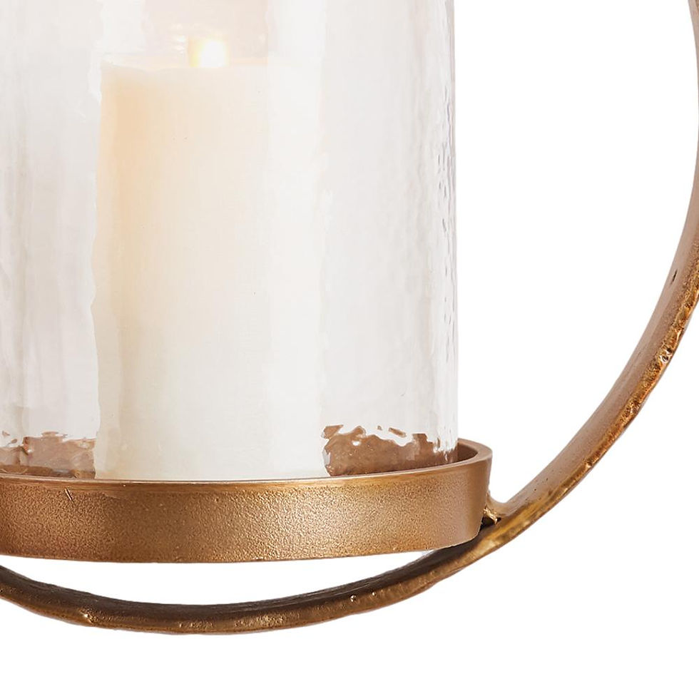 Thumbnail: Golden Ring Wall Candle Sconce