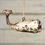 Thumbnail: Two Reclaimed Metal Whale Ornaments