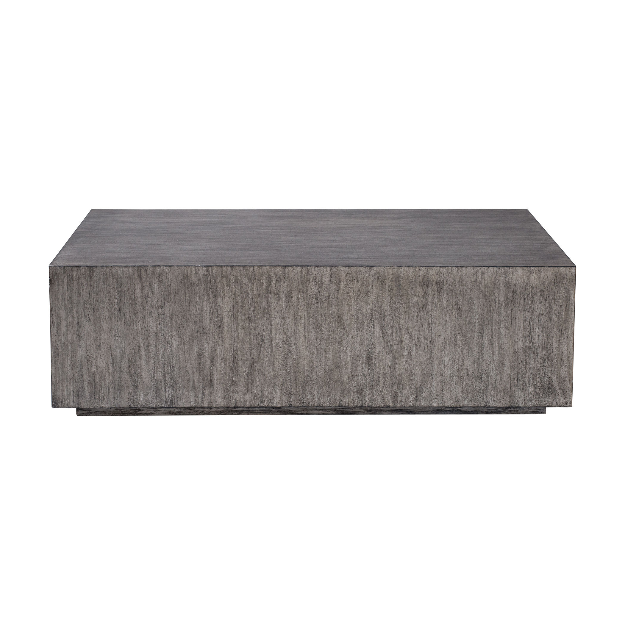 Rectangle Gray Block Coffee Table