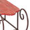 Thumbnail: Red White Green Painted Wood Metal Sleigh - Set of Three