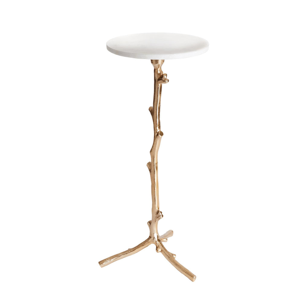 Golden Branches Petite Drink Table