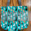 Thumbnail: Teal Cat Tote Bag