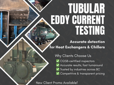 Your Heat Exchanger or Chiller due for an inspection? 🔥❄️