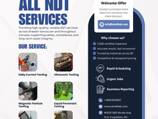 ✨ Your reliable NDT partner serving Greater Vancouver and surrounding areas.