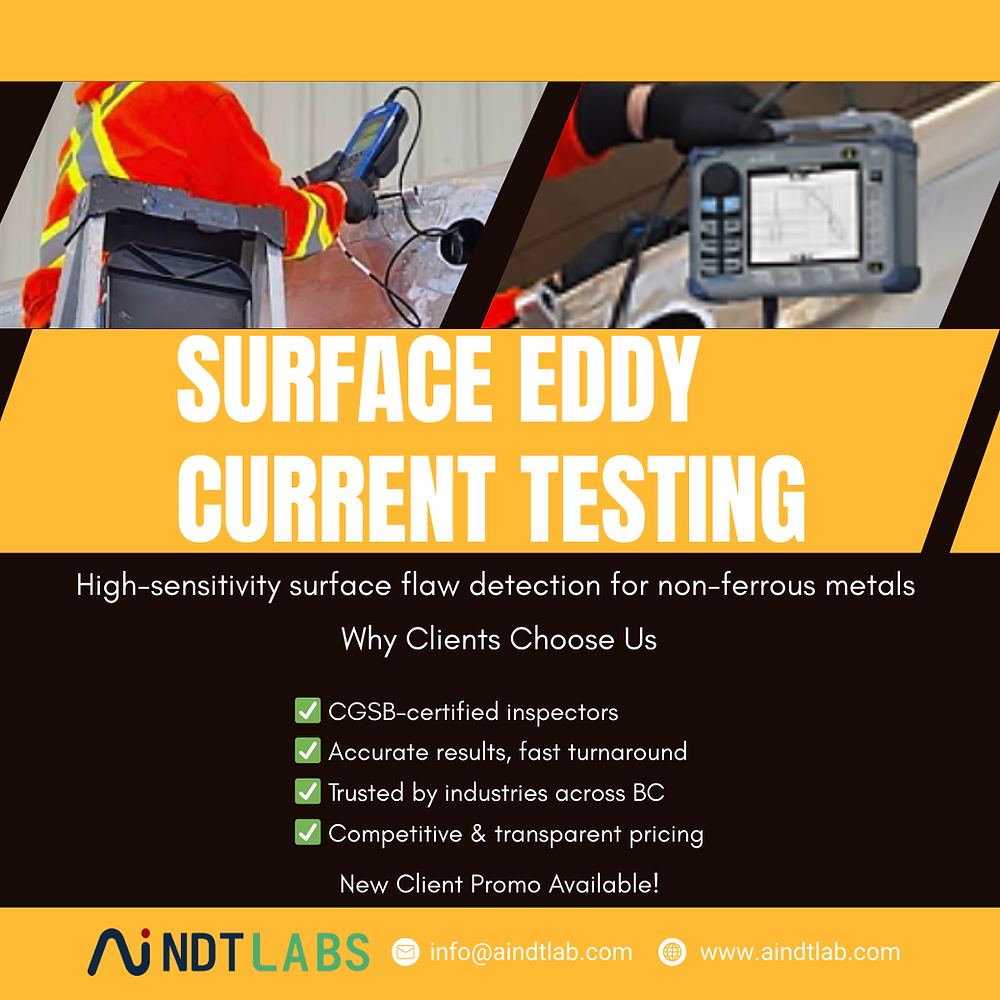 Surface & Subsurface Eddy Current Inspection Solutions