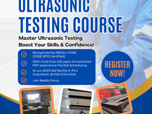 Want to Detect Cracks Like a Pro? Join Our UT Training! 🔊