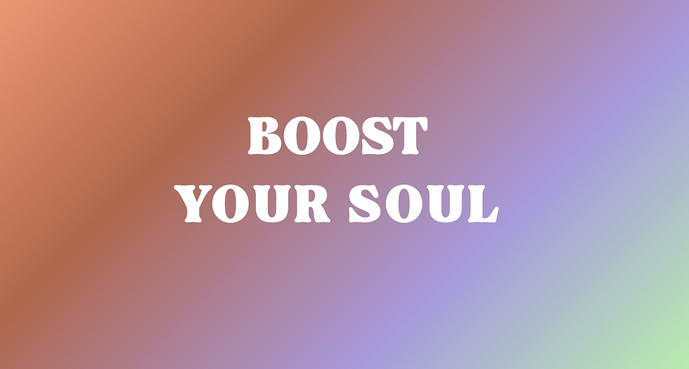 BOOST YOUR SOUL – Dimanche 6 avril | 10h30-14h (Spécial Break avec Damien et Aurelia)