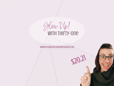 Join Thirty-One with the January GLOW UP Enrollment Kit!