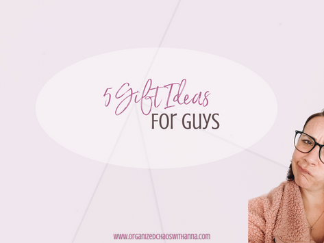Five Gifts for Guys