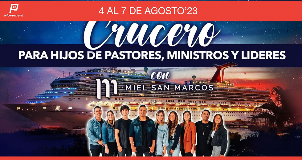 Crucero con Miel San Marcos