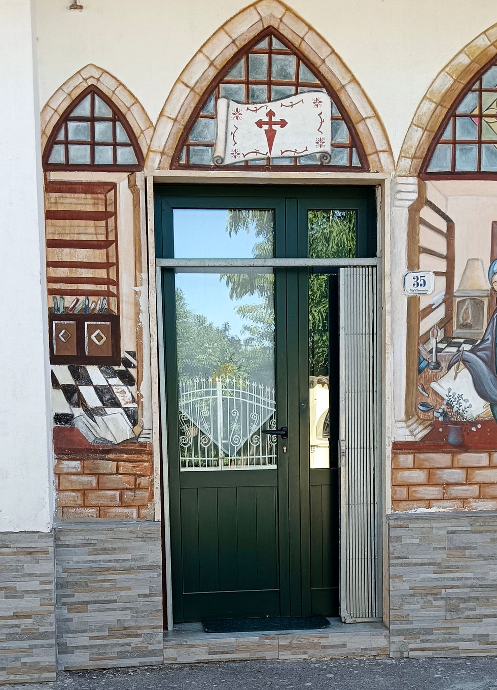 Ingresso Eremo degli Artisti