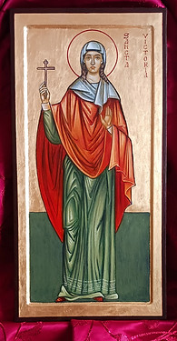 Icon of Measure of Santa Vittoria Martyr