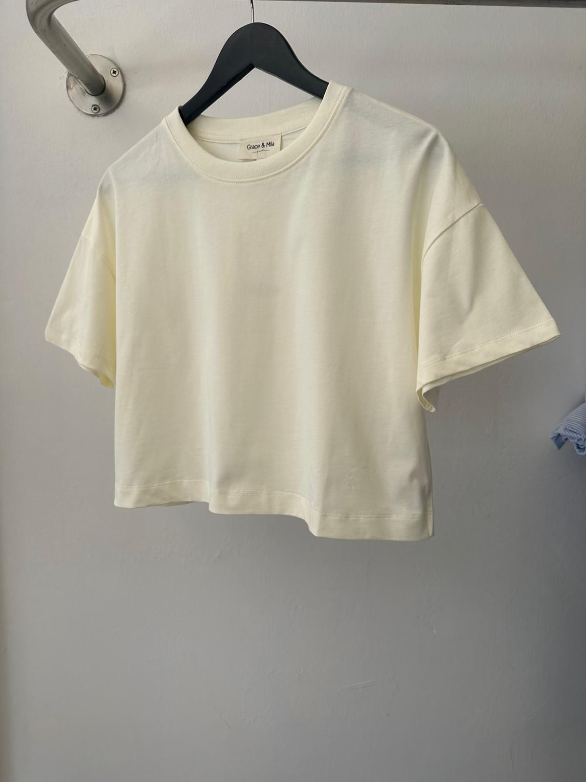 T-shirt RODIN butter yellow