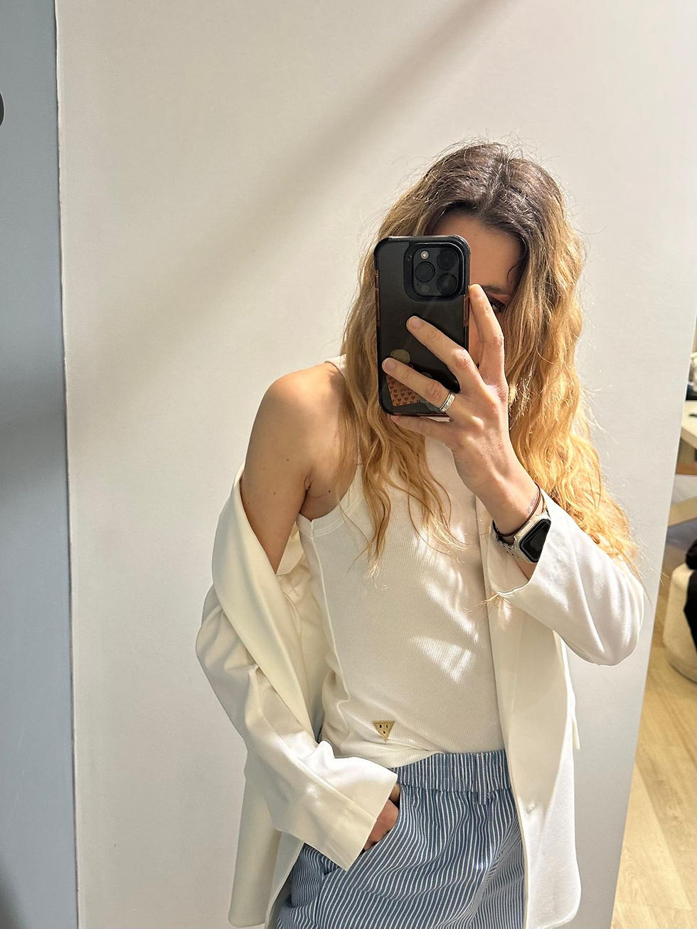 Miniatura: Blazer MILK punto milano