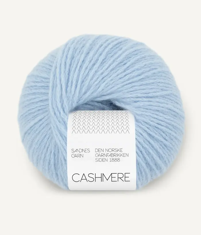 Sandnes Garn Cashmere Farbe 5812 brunnera blue