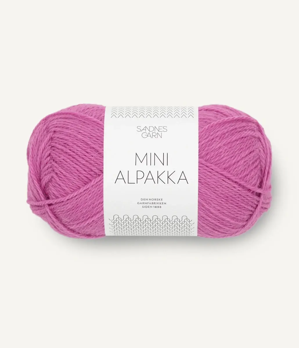 Sandnes Garn Mini Alpakka 4628 magenta