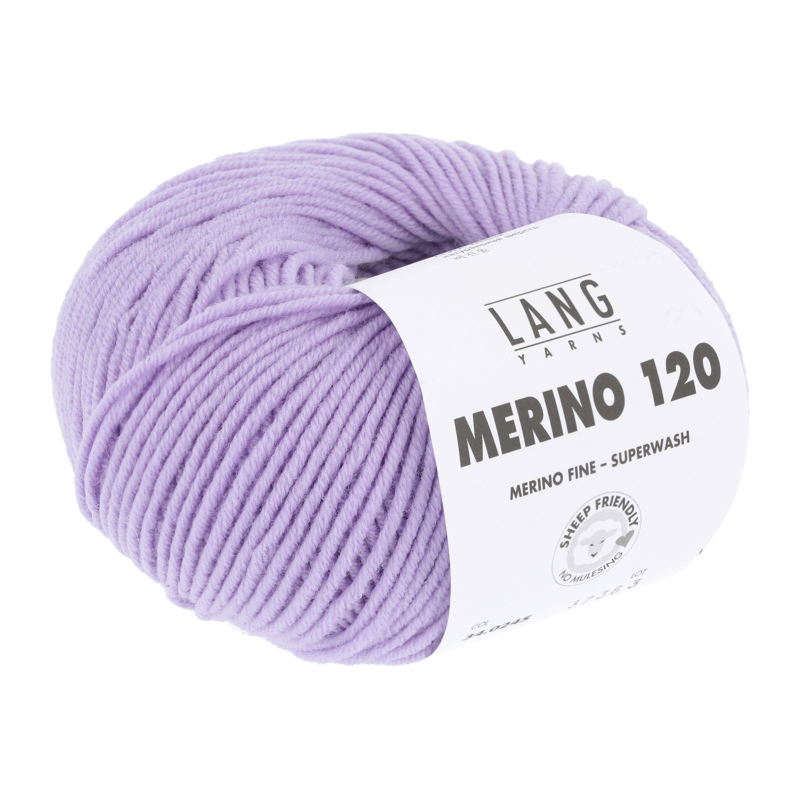 Lang Yarns Merino 120 Farbe 0245 violett