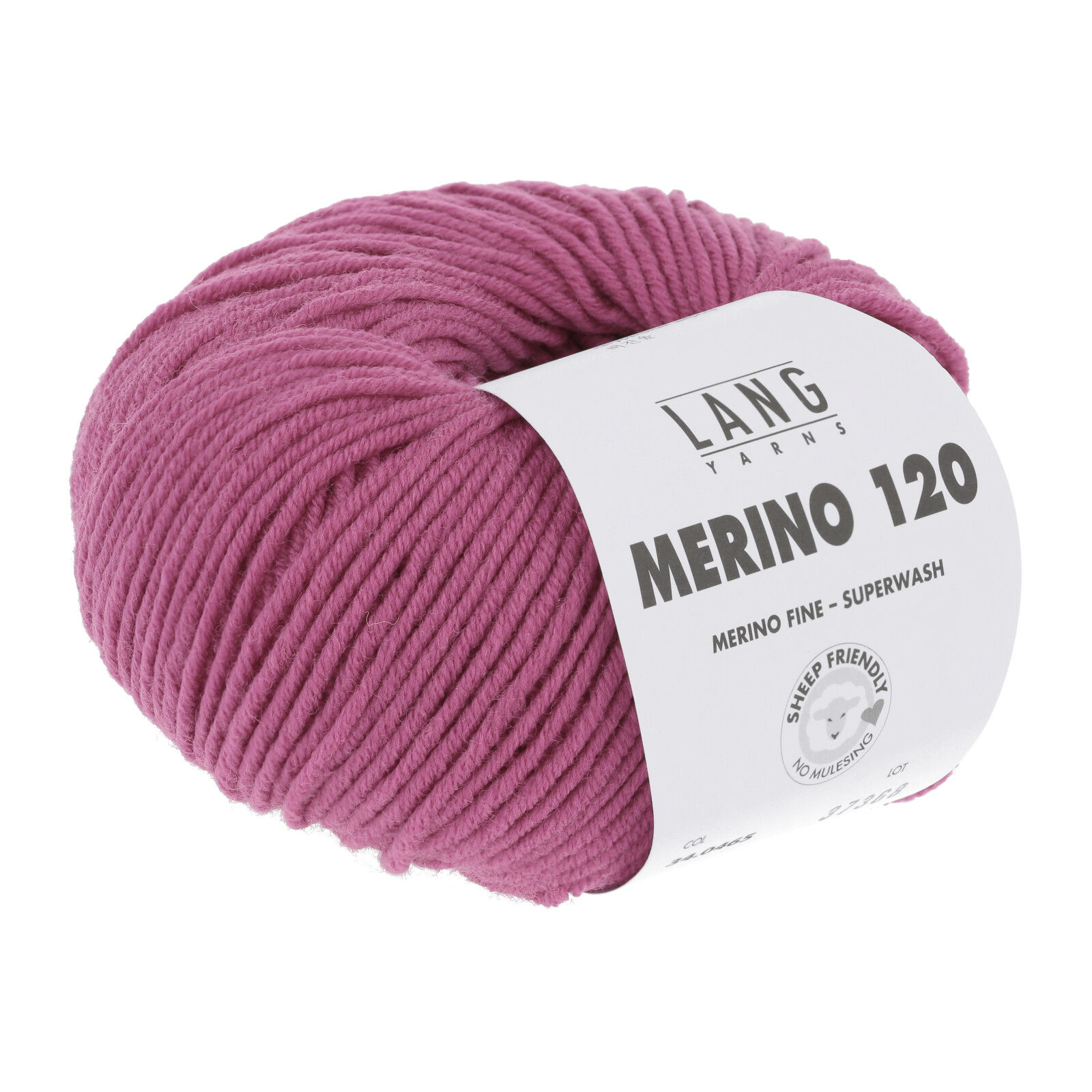 Lang Yarns Merino 120 Farbe 0465 pink rot