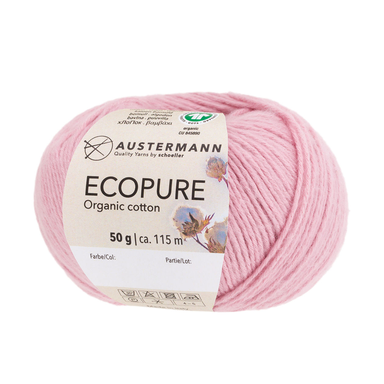 Austermann Ecopure GOTS 17 rosa