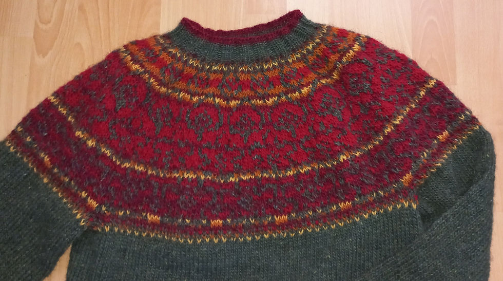 Прев'ю: Strickpaket Lettlopi Pullover Indian Summer