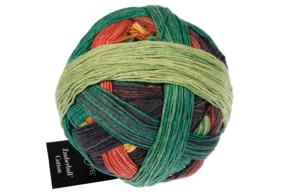 Schoppel Zauberball Cotton 2627 Planet Herbst