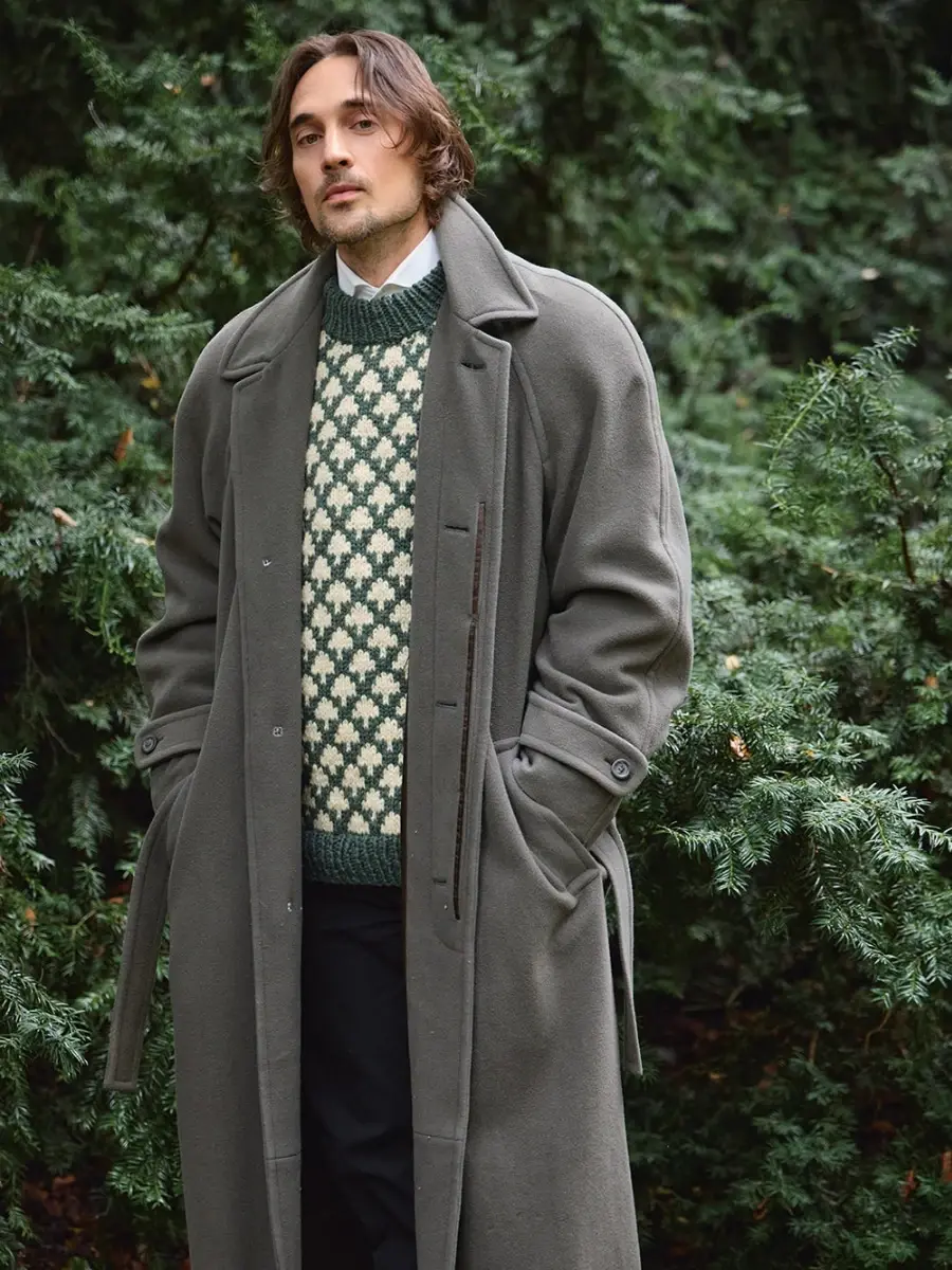 Miniatyrbild: Strickpaket Sandnes Garn Christmas Tree Sweater 2511-03