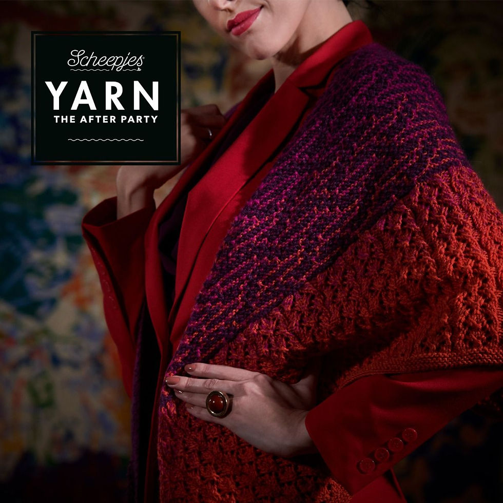 サムネイル： YARN The After Party Nr. 52 Eastern Sunset Shawl
