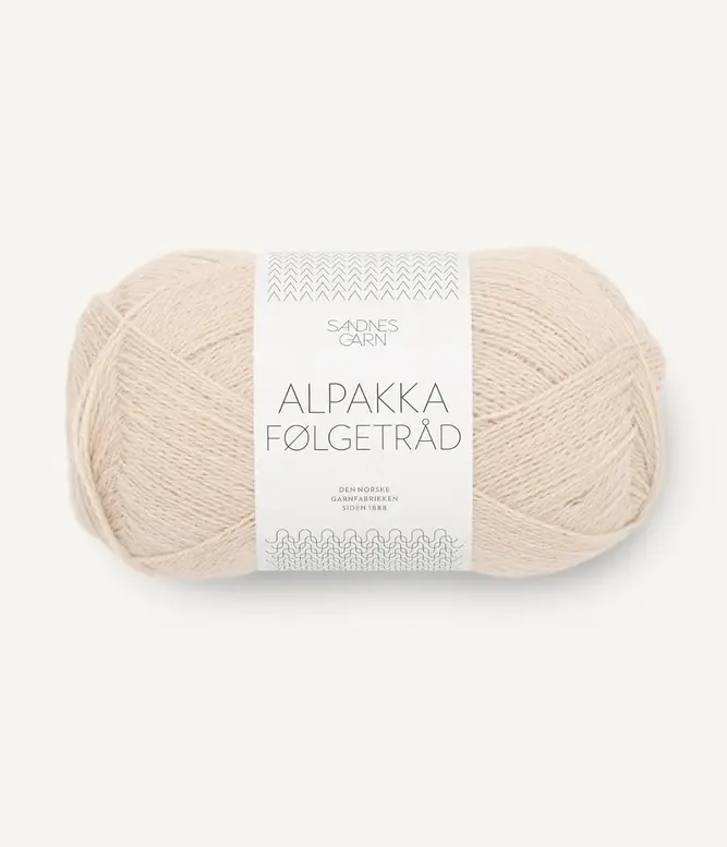 Sandnes Garn Alpakka Folgetrad 2321 marzipan