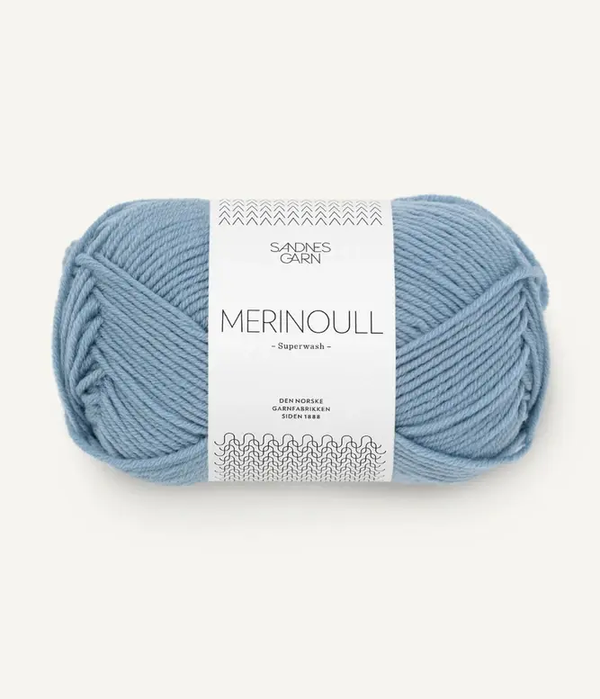 Sandnes Garn Merinoull Farbe 6032 bla hortensia