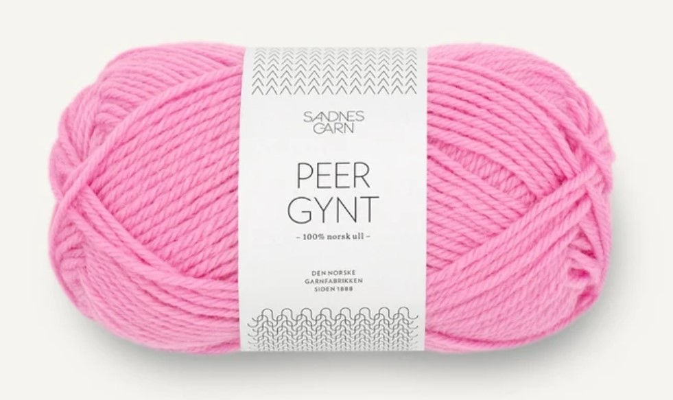 Sandnes Garn Peer Gynt Farbe 4626 shocking pink