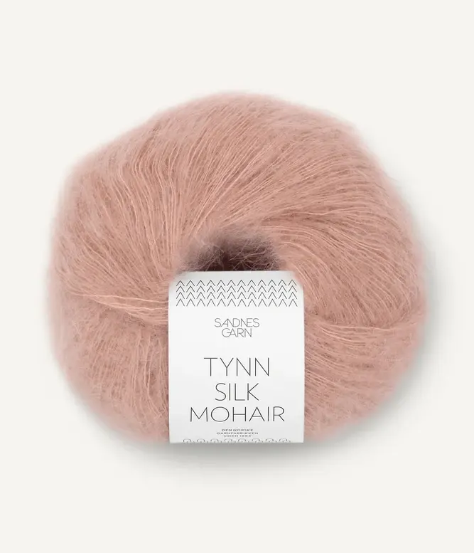 Sandnes Garn Tynn Silk Mohair Farbe 3511 powder pink