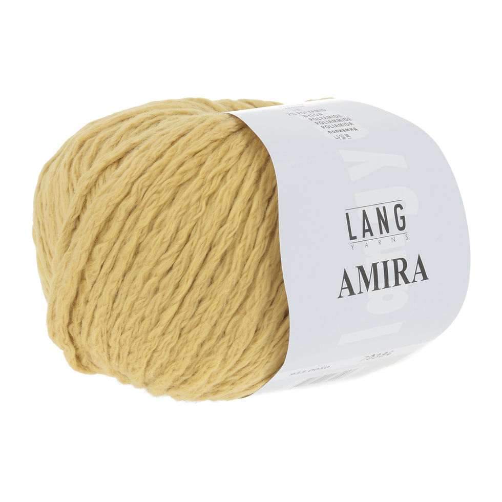 Lang Yarns Amira Farbe 0050 gelb