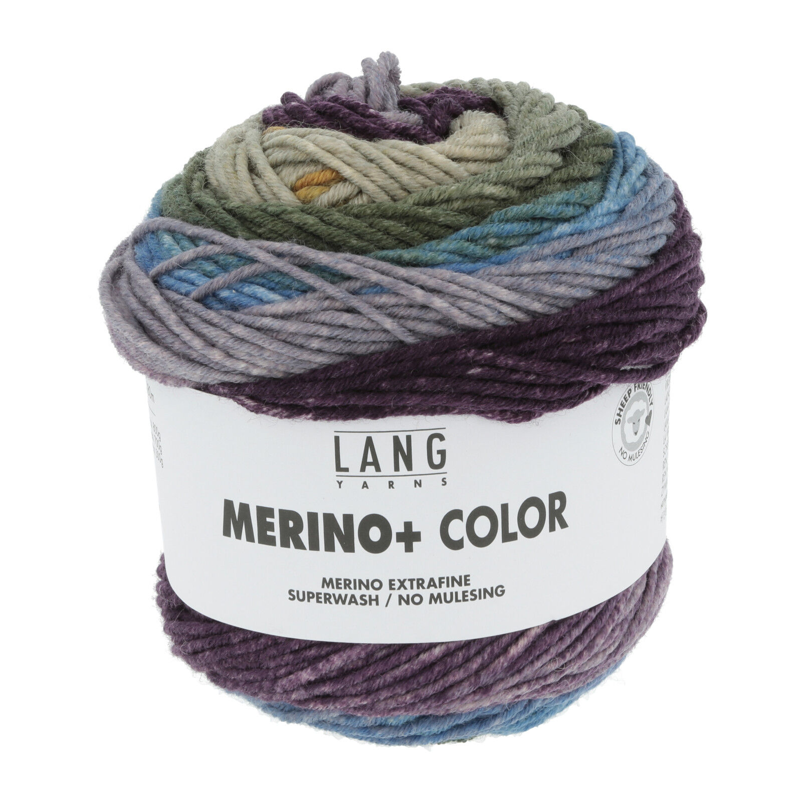 Lang Yarns Merino+ Color Farbe 0206
