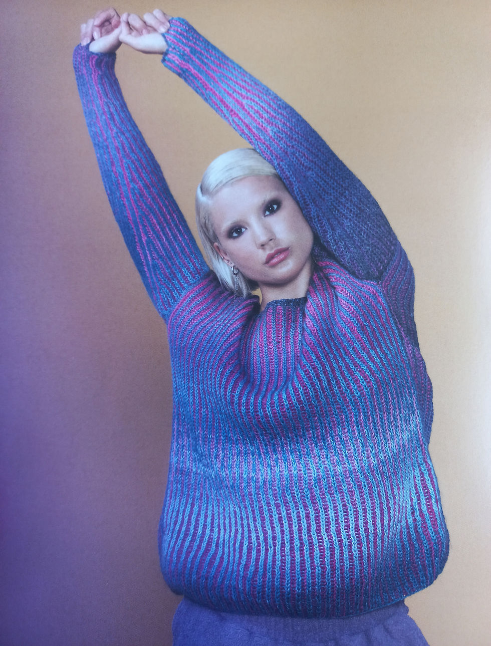 Strickpaket Schoppel Pullover Sandoy