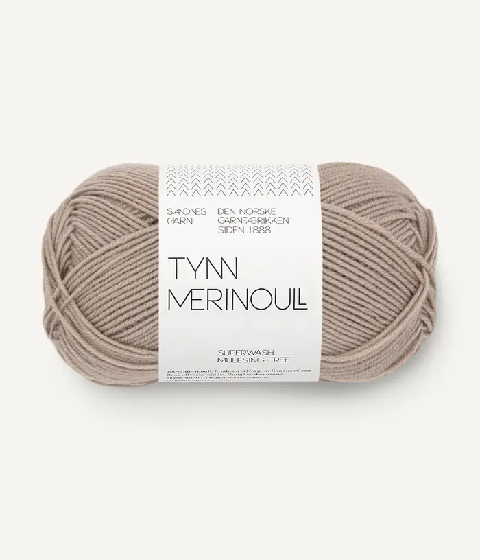 Sandnes Garn Tynn Merinoull Fb. 2550 light acorn