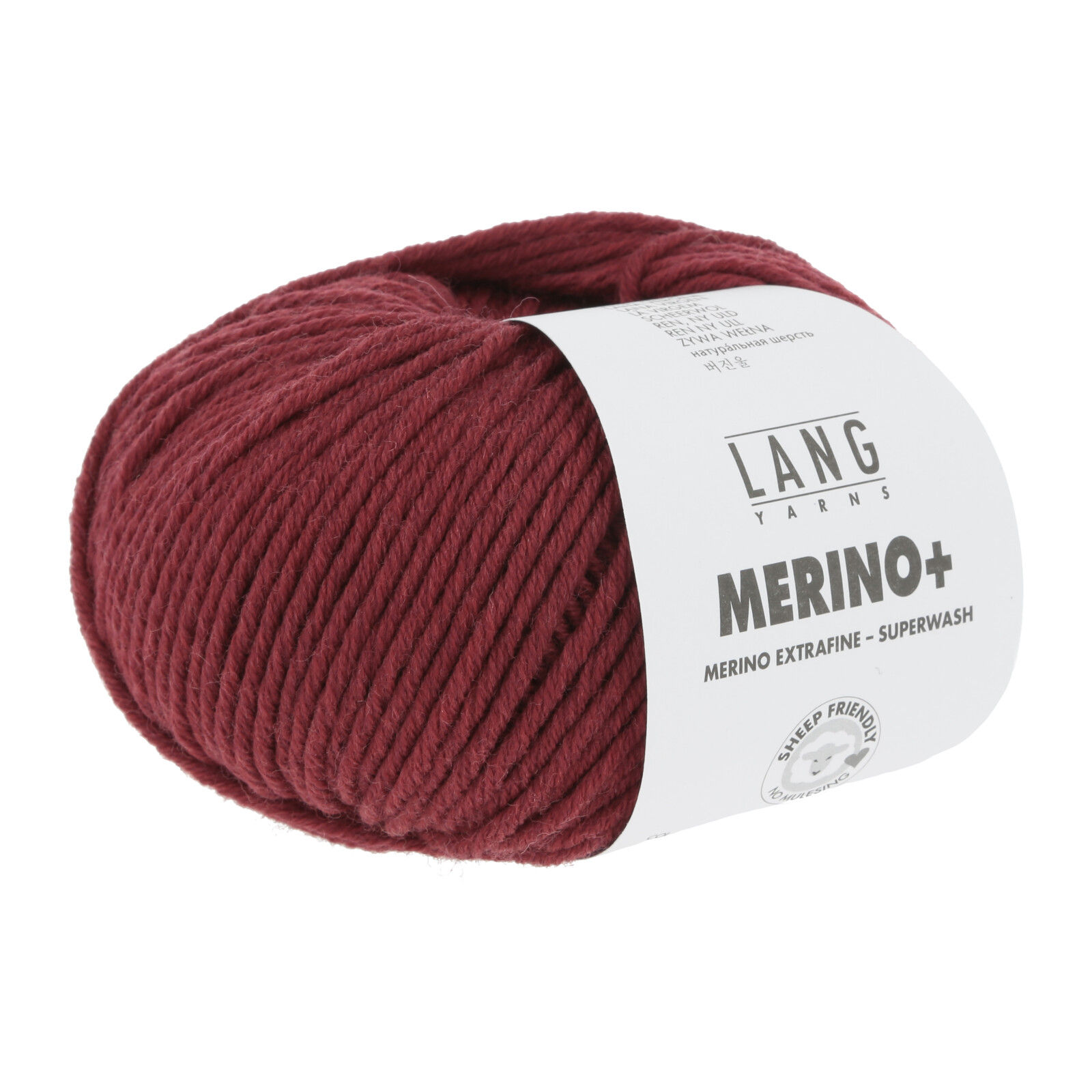 Lang Yarns Merino+ Farbe 0162 rot