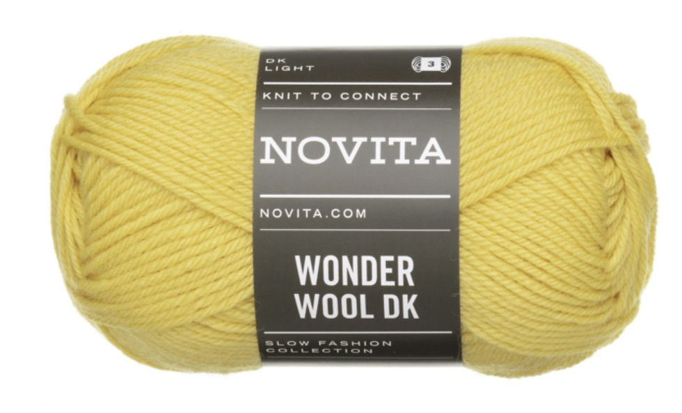 Novita Wonder Wool DK Farbe 277 Sun disc