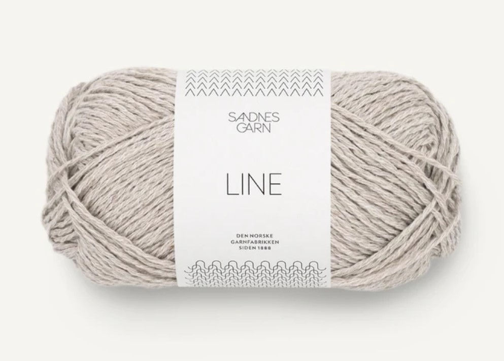 Sandnes Garn Line Farbe 3820 pearl