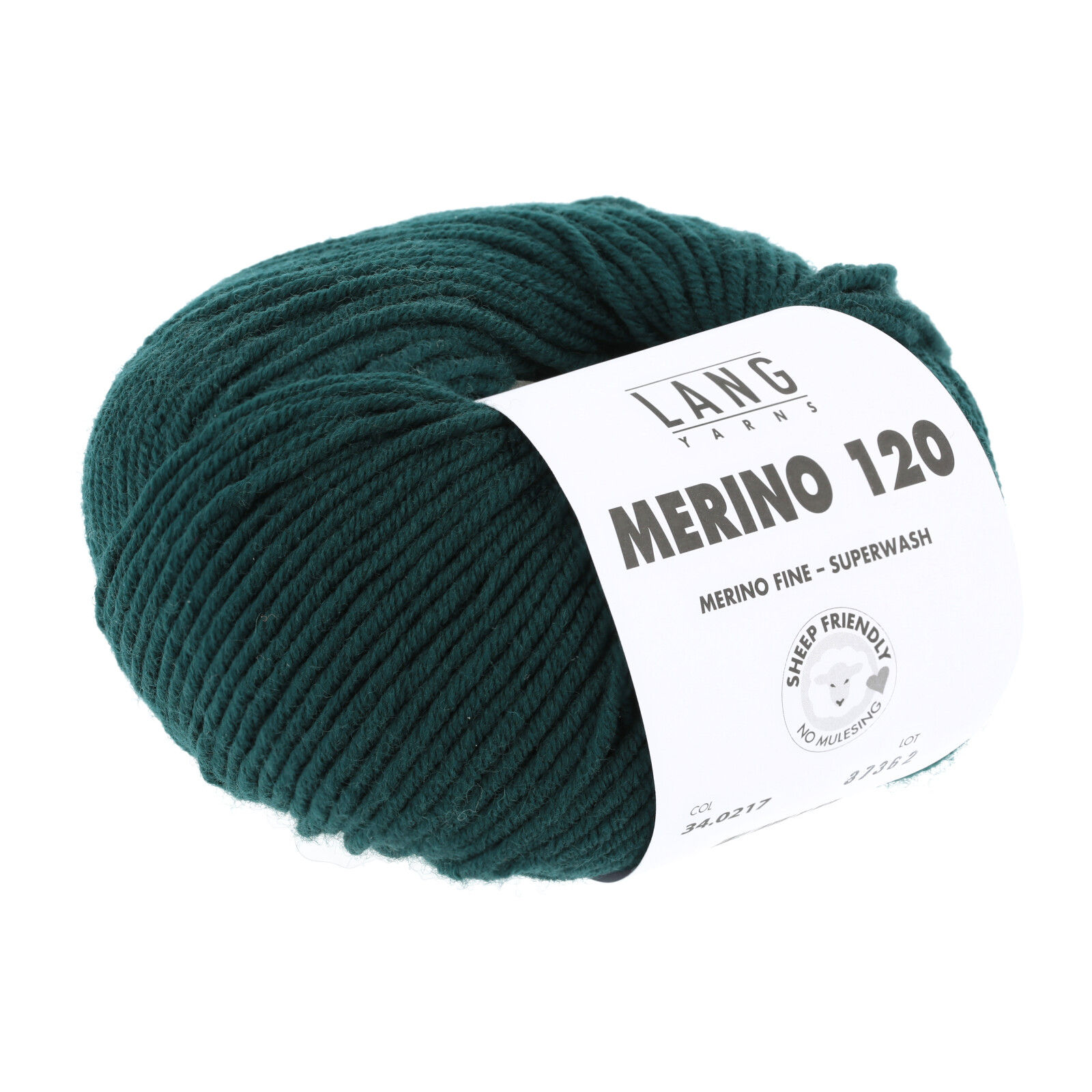 Lang Yarns Merino 120 Farbe 0217 gruen