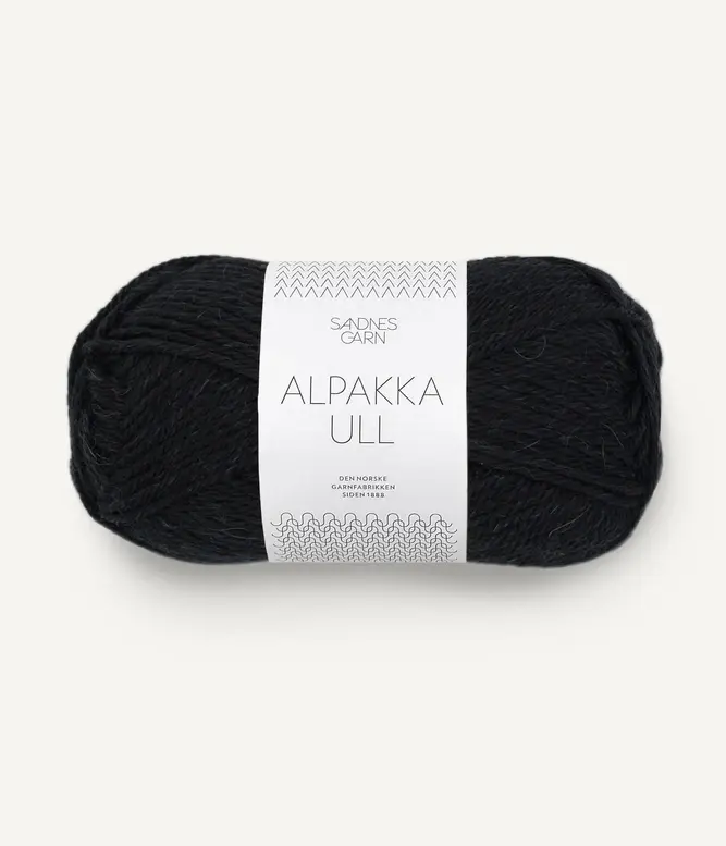 Sandnes Garn Alpakka Ull 1099 black