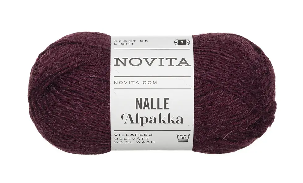 Miniatura: Novita Nalle Alpakka 5481 chokeberry
