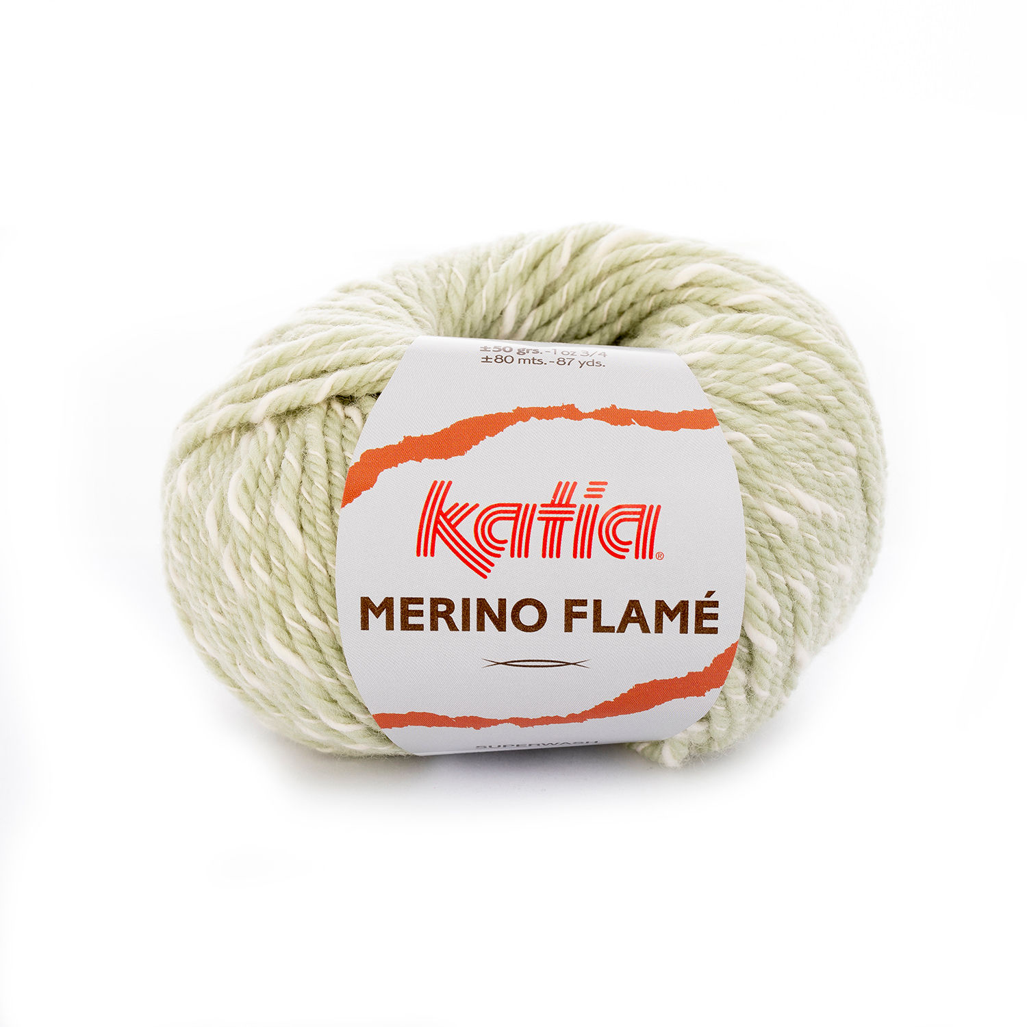 KATIA MERINO FLAME Merino Baumwoll Strickgarn