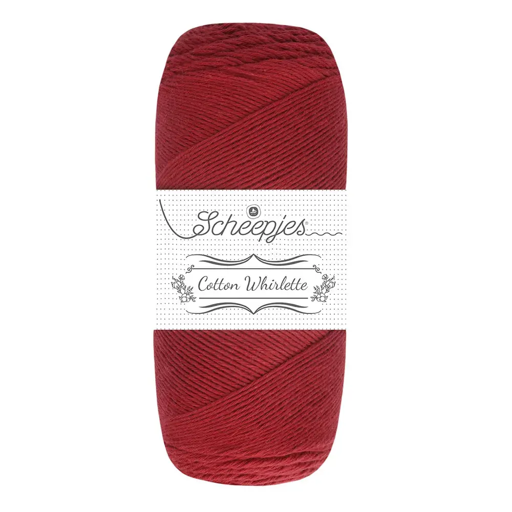 Scheepjes Cotton Whirlette Farbe 810 Cherry