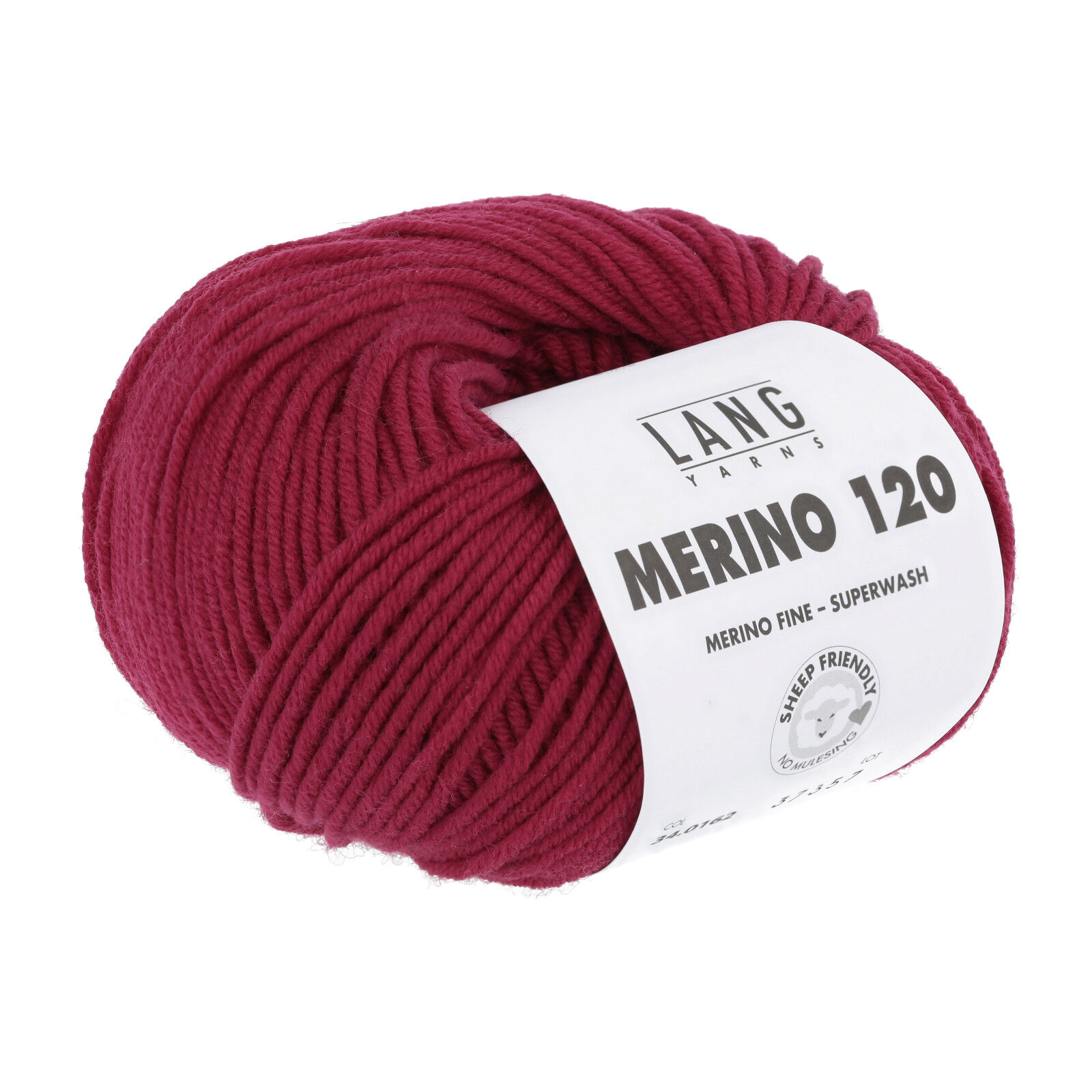Lang Yarns Merino 120 Farbe 0162 rot