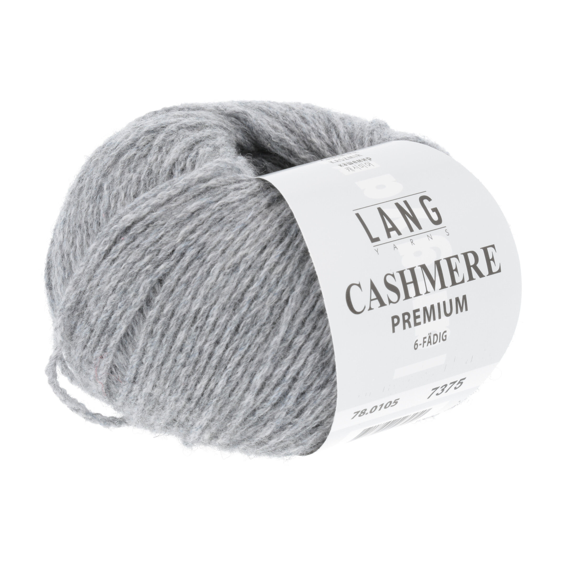 Lang Yarns Cashmere Premium 0105 hellgrau melange