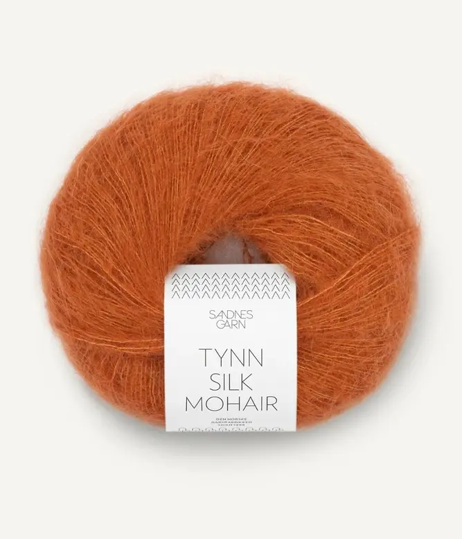 Sandnes Garn Tynn Silk Mohair Farbe 2745 cognac