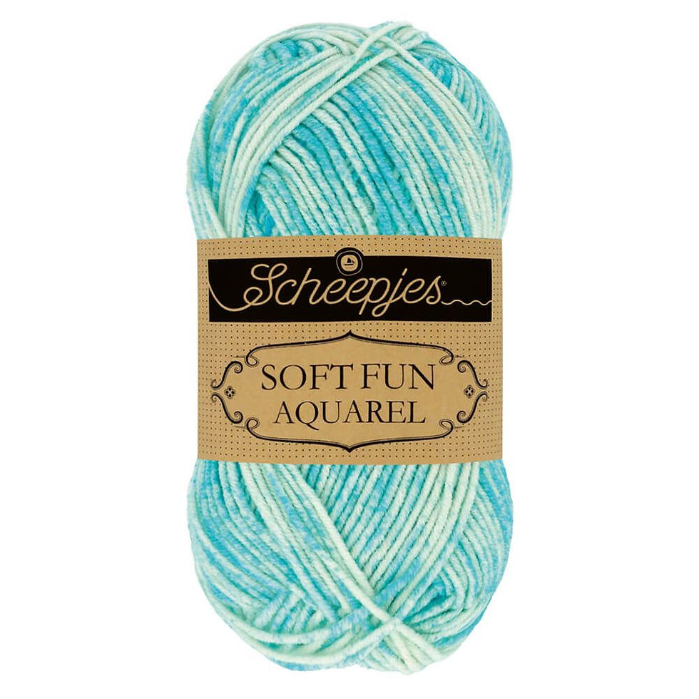 Scheepjes Softfun Aquarel 801 Skyscape blau
