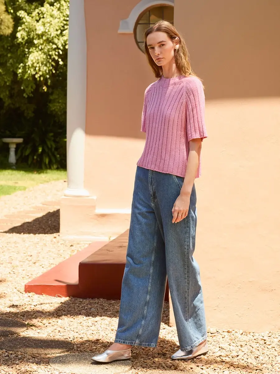 Sandnes Garn Einzelanleitung 2604 Nr. 07 Elva Tee