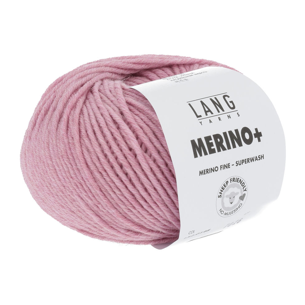 Lang Yarns Merino+ Farbe 0148 rosa